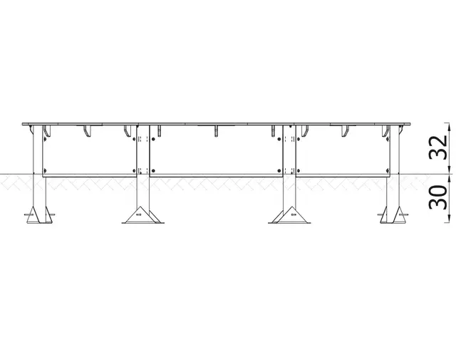 Milo sandkasse L239 x B239 x H32 cm 