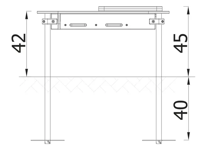 Milo sandbord 3 L83 x B54 x H45 cm 
