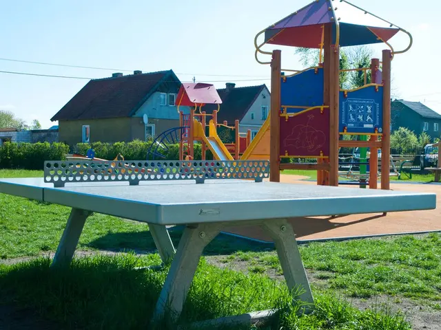 Bordtennisbord frittstående L274 x B152 x H76 cm 