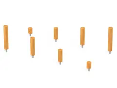 Slal&#229;mstolper L314 x B164 x H95 cm