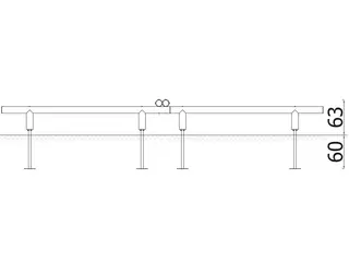 ZikkZakk balansebom L572 x B300 x H63 cm
