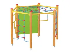 Hexagon klatrestativ L282 x B246 x H201 cm