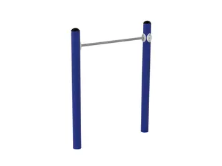 A4K Pull Up bars L128 x B12 x H164 cm