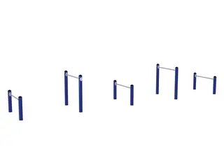 A4K hinderløype L812 x B128 x H124 cm