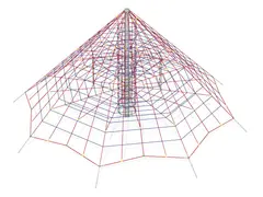 Stor klatrepyramide H600 cm