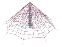 Stor klatrepyramide H600 cm