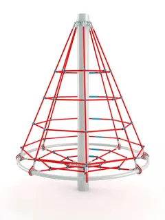 Klatrenett roterende karusell L184 x B184 x H234 cm
