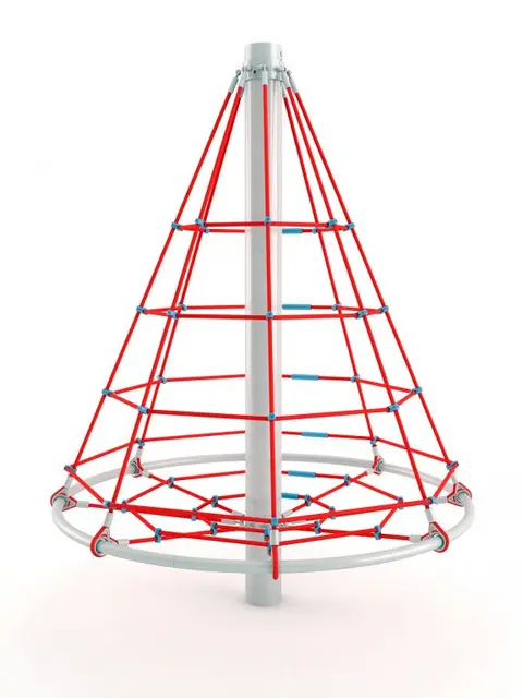 Klatrenett roterende karusell L184 x B184 x H234 cm 