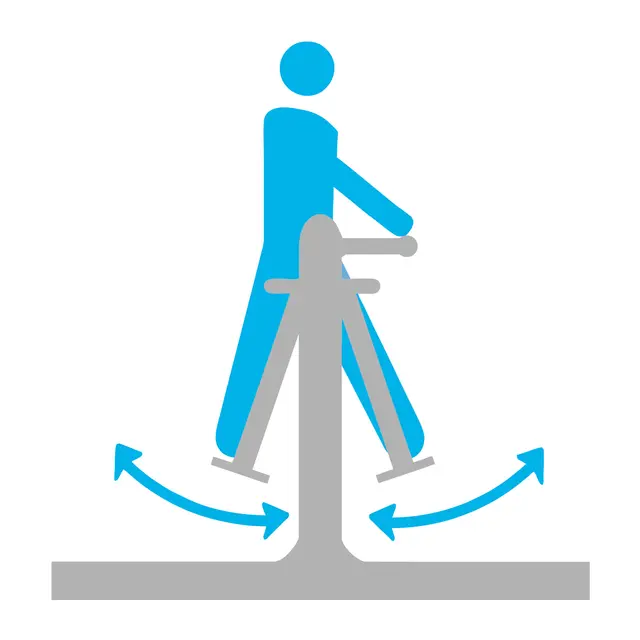 Airwalk H147 x B62 x D70 cm 