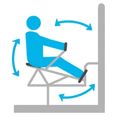 Romaskin H205 x B62 x D149cm