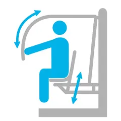 Frontl&#248;ft H184 x B84 x D122cm