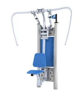 Butterfly brystpress H203 x B114 x D147 cm