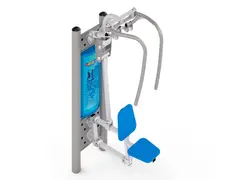 Intensiv butterfly trenings apparat. H204 x B62 x D115 cm