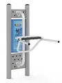 Hofte masasje trenings apparat. H184 x B78 x D127 cm
