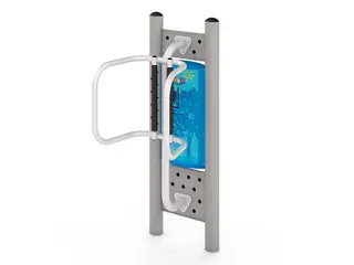 Rygg masasje trenings apparat. H184 x B67 x D86 cm