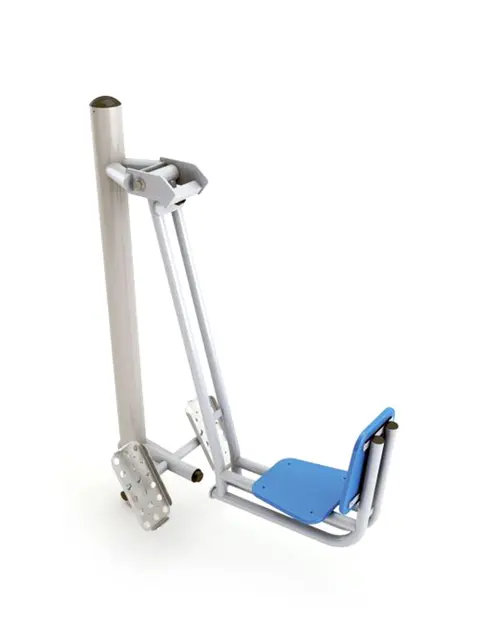 Benpress singelstamme H183 x B63 x D122 cm 