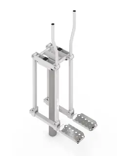 Skiløper singelstamme H174 x B50 x D95 cm.