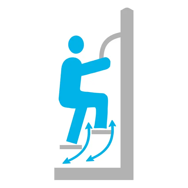 Stepmaskin singelstamme H182 x B74 x D101cm 