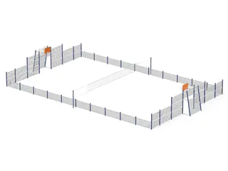 A4K multibane L L2500 x B1600 x H368 cm