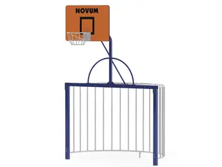 A4K kombinasjonsmål fotball og basket L289 x B256 x H366 cm