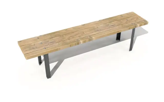 Benk L180 x B37 x H45 cm 