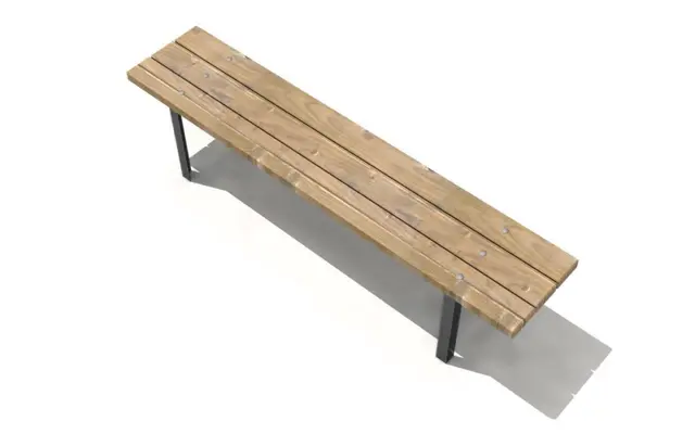 Benk L180 x B37 x H45 cm 