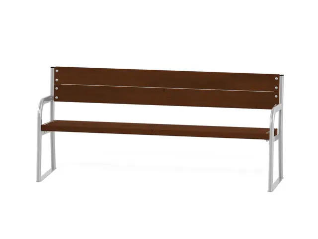 Frittstående parkbenk E02 L180 x B54 x H80/42 cm 