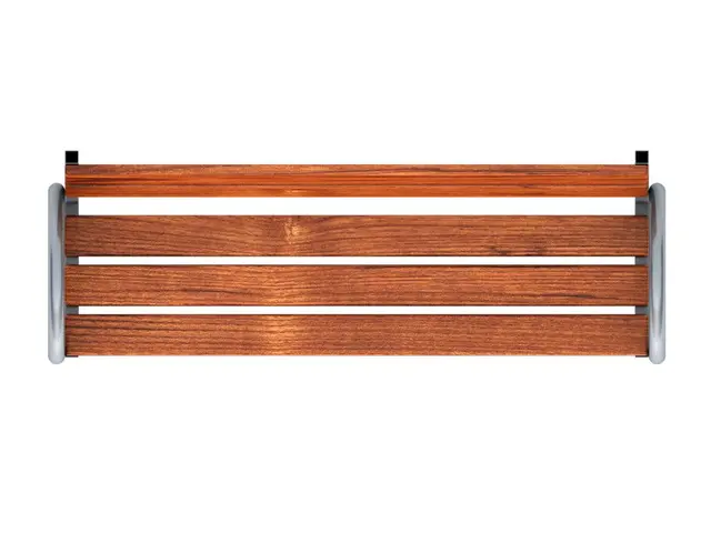 Fastmontert parkbenk B01 L180 x B 62 x H 79 cm 