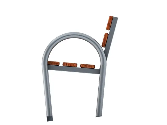 Frittstående parkbenk B02 L62 x B180 x H62 cm 