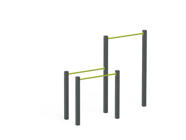 Street workout 138 lime L70 x B250 x H211 cm 