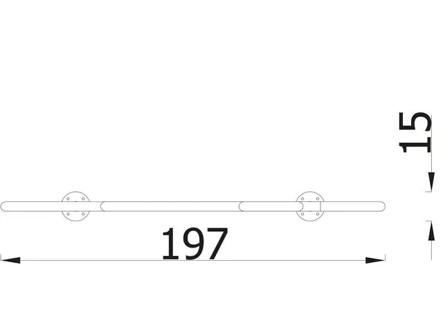 Sykkelstativ syklisten L144 x B144 x H221 cm 
