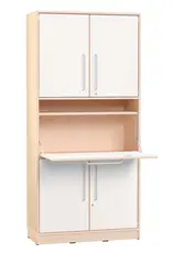 Hedda h&#248;yt skap med bord B90 x D39 x H192 cm