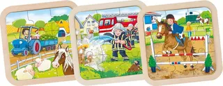 Puslespill På landet 1 stk, 9 brikker