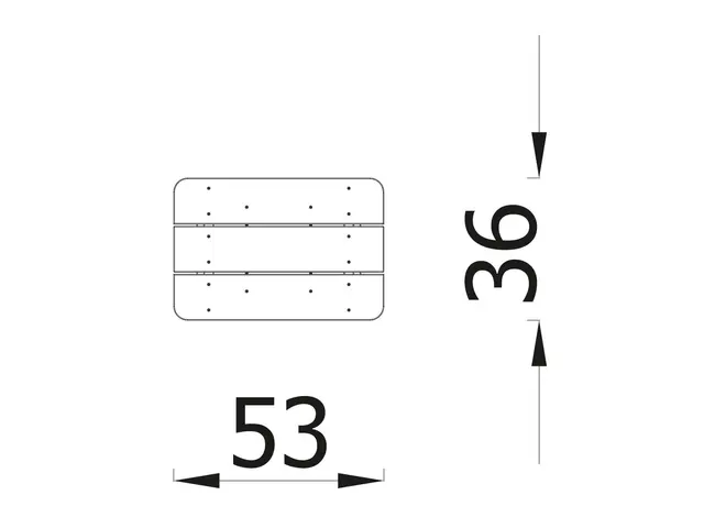 Terra bord B53 x D36 x H50 cm 