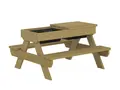 Terra piknikbord med oppbevaring L90 x B85 x H52 cm
