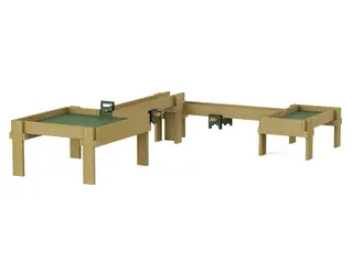 Terra vann- og sandbord L228 x B172 x H49 cm