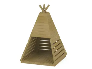 Terra tipi lekehus L122 x B116 x H176 cm