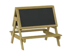 Terra tosidig tavle med benker L104 x B102 x H98 cm