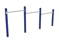 A4K trippel Pull-up bars L360 x B12 x H164 cm