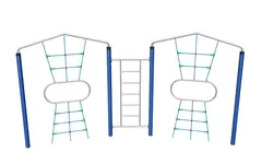 A4K klatrestativ 3 L578 x B72 x H300 cm