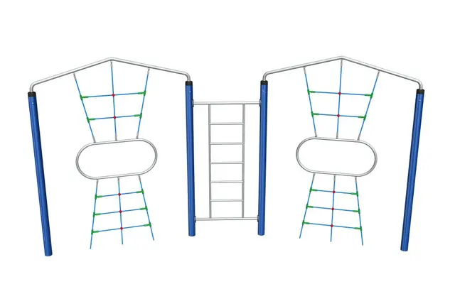 A4K klatrestativ 3 L578 x B72 x H300 cm 