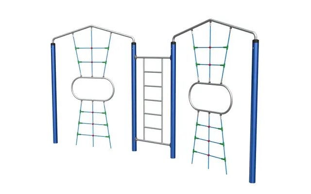 A4K klatrestativ 3 L578 x B72 x H300 cm 