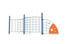 A4K klatrestativ 5 L647 x B114 x H213 cm