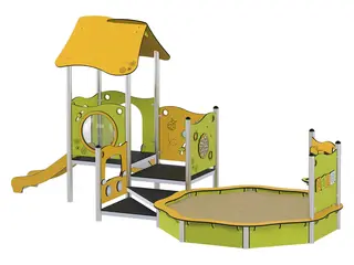 Milo lekeapparat sett 1 L512 x B358 x H254 cm