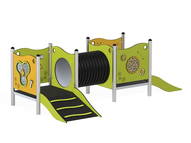 Milo lekeplattform med tunnel L367 x B183 x H119 cm 