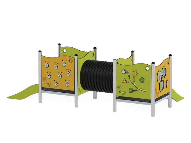Milo lekeplattform med tunnel L367 x B183 x H119 cm 