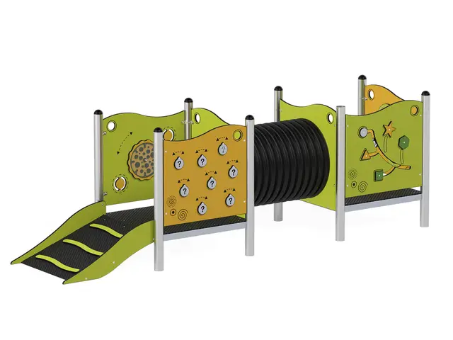 Milo lekeplattform med tunnel L367 x B183 x H119 cm 
