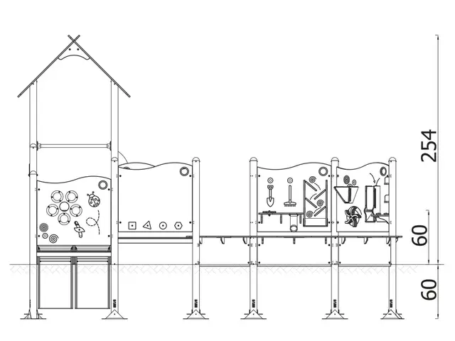 Milo lekeapparat sett 3 L425 x B378 x H254 cm 