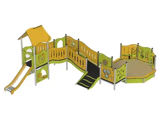 Milo lekeapparat sett 4 L687 x B583 x H284 cm