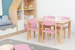 Philip stol rosa H35 cm